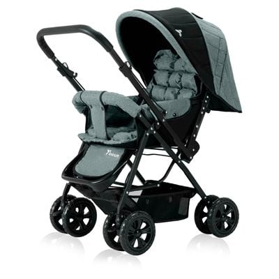 Teknum Reversible Look at Me Stroller - Dark Grey